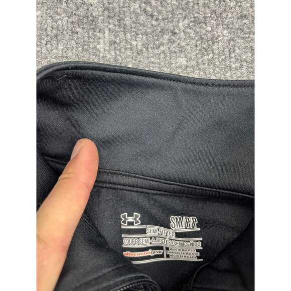 Under Armour Jacket Womens Small Black AllSeasonGear Full Zip Performance Gym - Picture 2 of 6